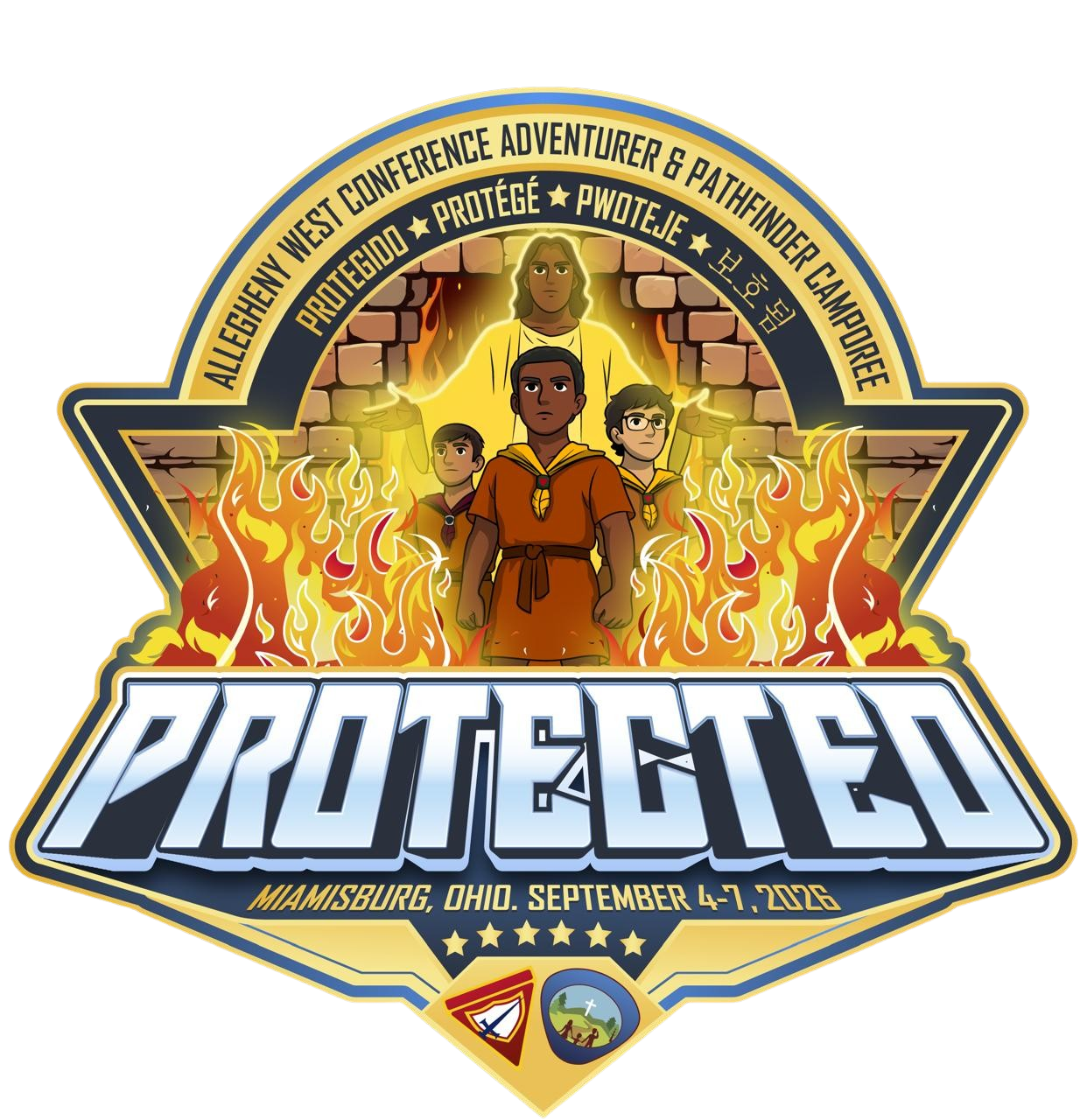 PROTECTED camporee logo