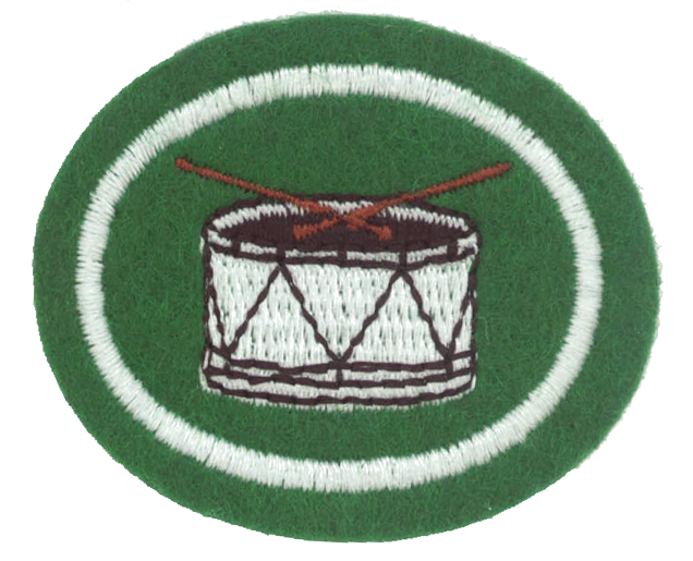Drumming & Percussion honor patch