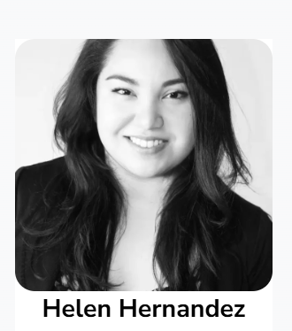 Helen Hernandez — Administrative Assistant · Booklet, Posters & Graphics